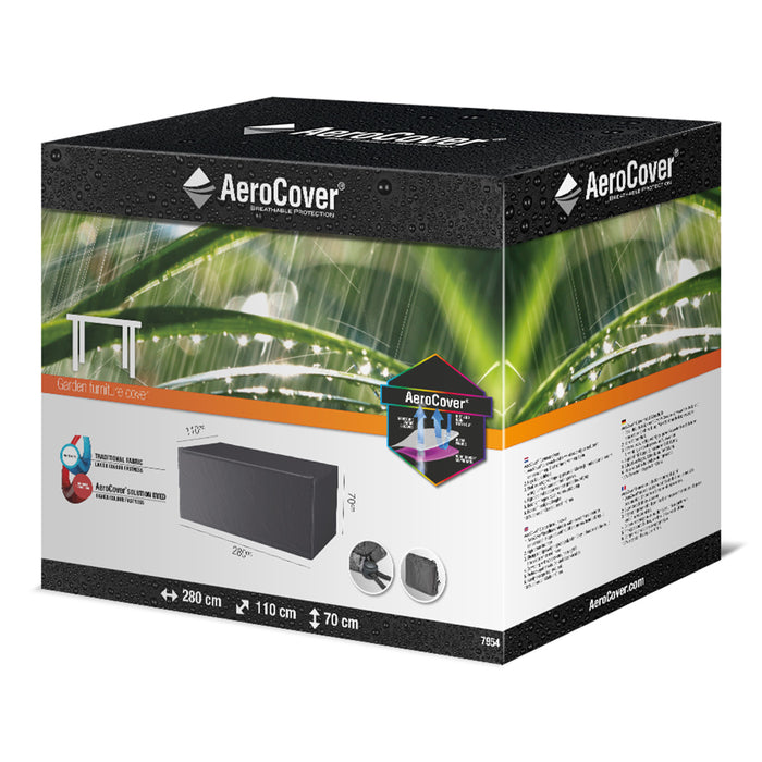 AeroCover Tuintafelhoes - H 70 x B 110 x D 280 cm
