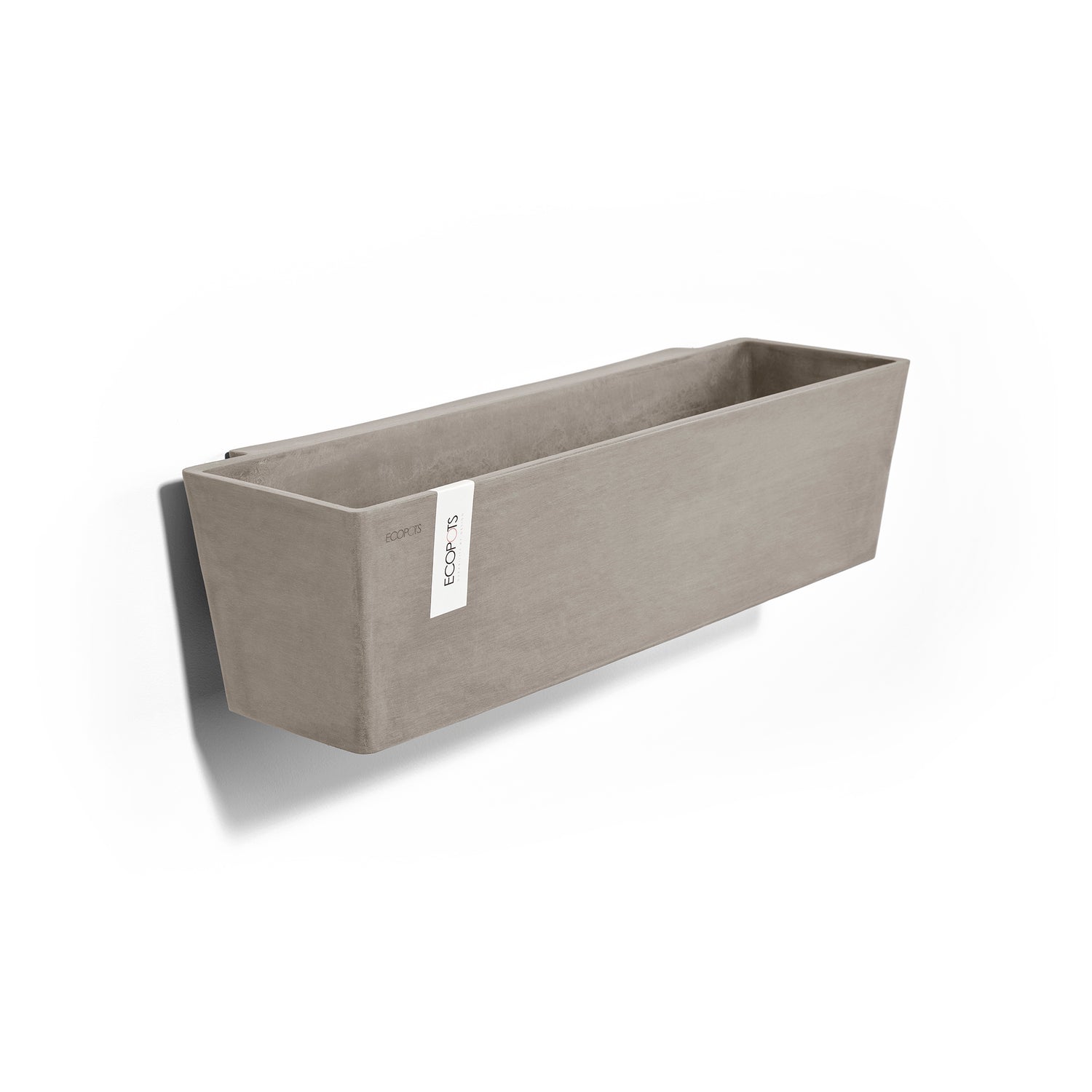 Ecopots Manhattan Bloempot B 55 x D 17.5 cm - Taupe