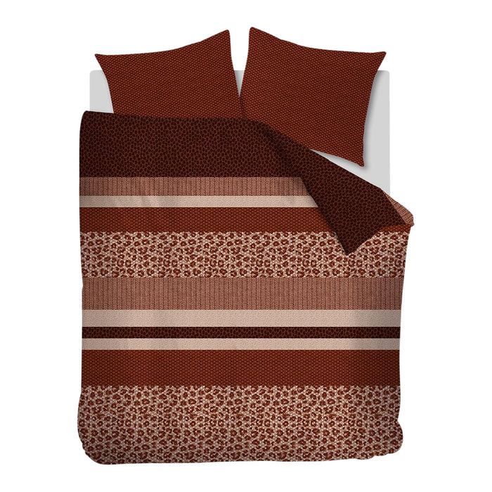 Beddinghouse Gino Dekbedovertrek 240 x 220 cm - Terra