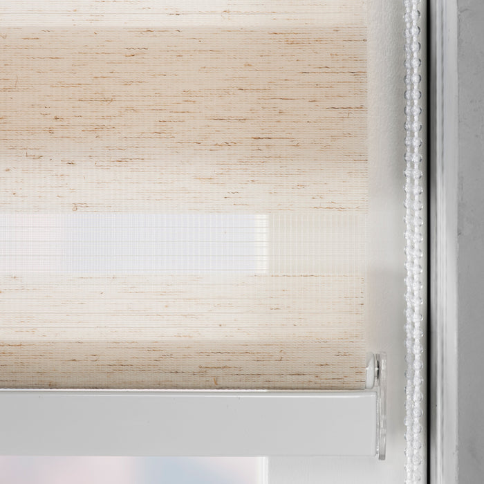 Rollit Noah Duo Rolgordijn Linnen