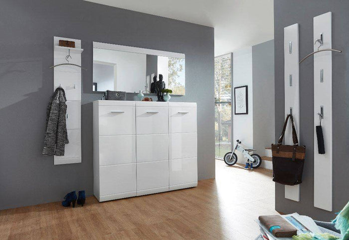 Germania Spiegel Adana Groot - L134 X B3 X H63 Cm - Wit