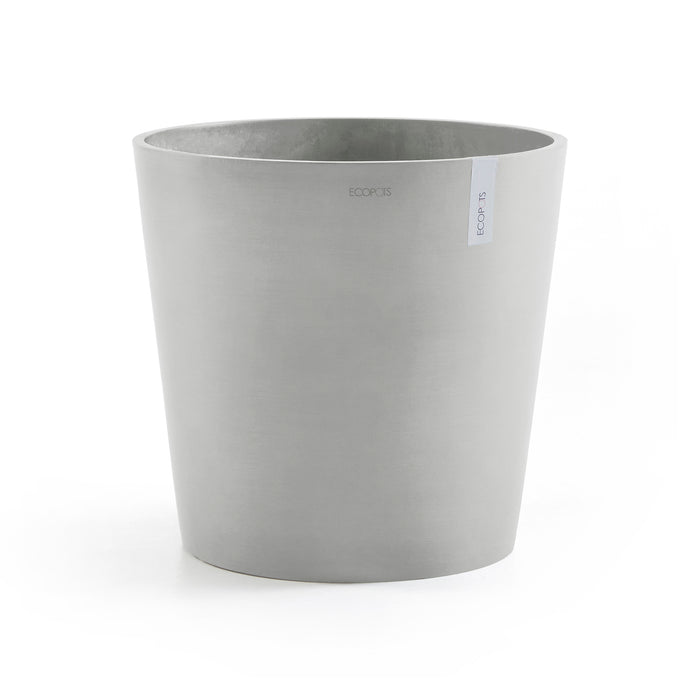 Ecopots Amsterdam Bloempot Met Waterreserve Ø 50 cm - Witgrijs