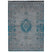Louis de Poortere Medallion Fading World Vloerkleed 140 x 200 cm - Grey Turqouise