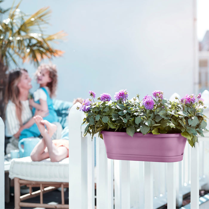 elho Corsica Easy Balcony 60 cm Antraciet