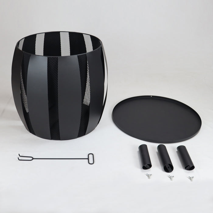 SenS-Line Tulip Vuurkorf - Zwart