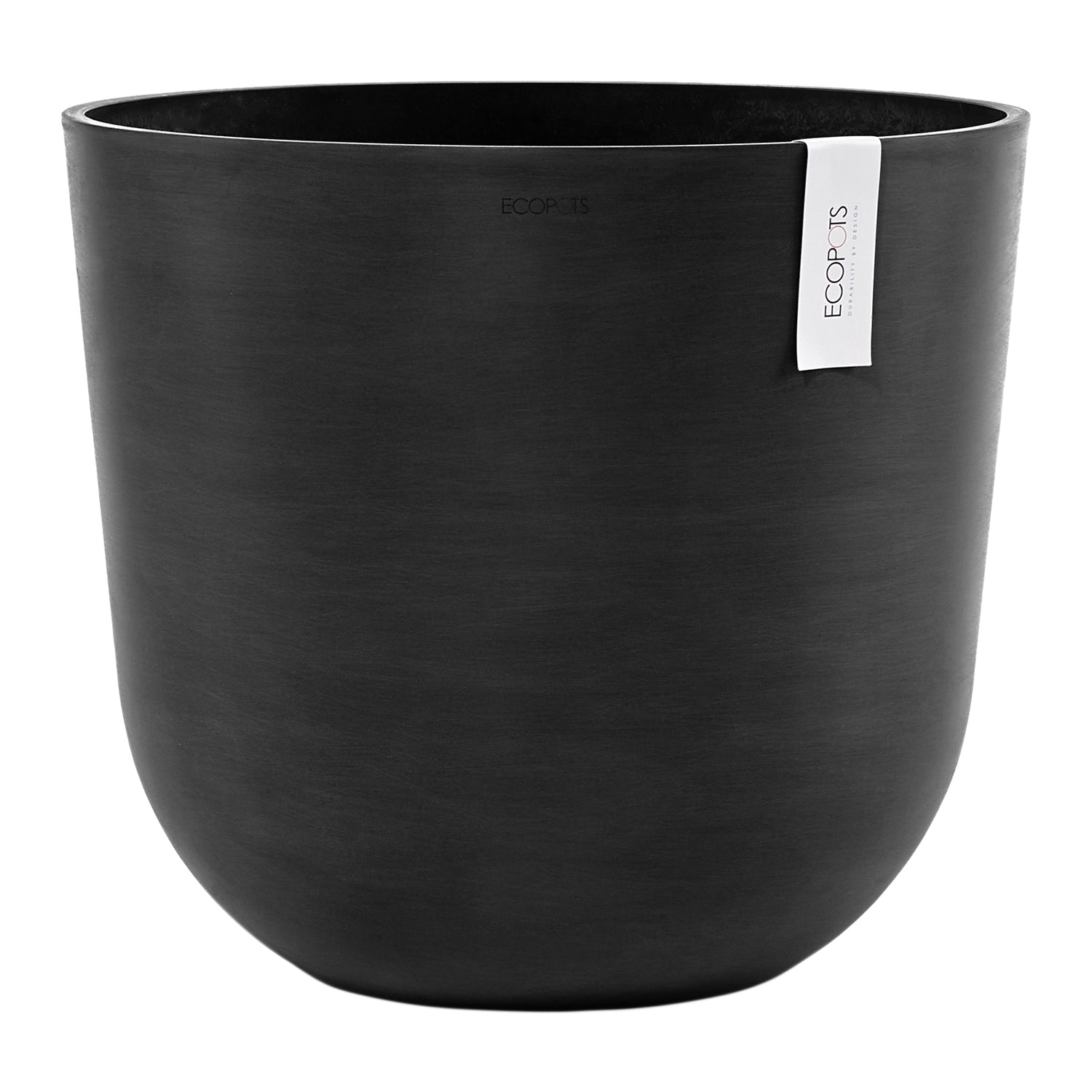 Ecopots Oslo Bloempot Ø 45 cm - Donkergrijs
