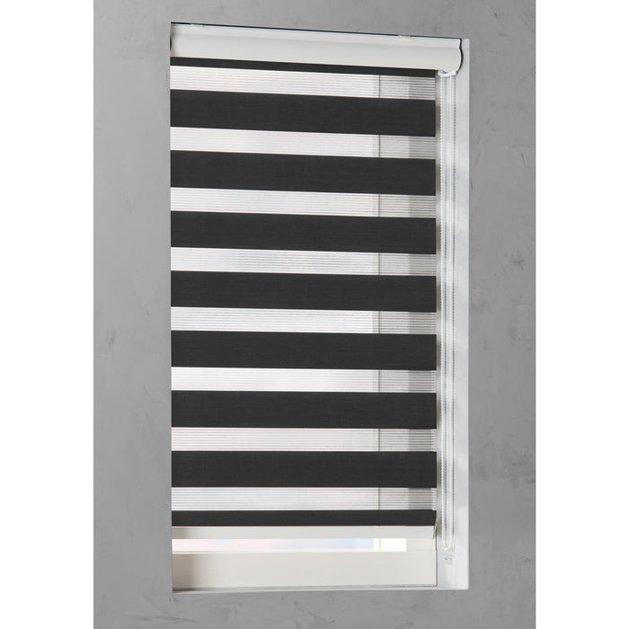 Rollit Noah Duo Rolgordijn Zwart