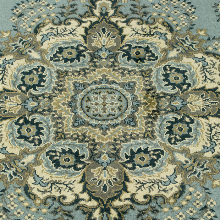 Dutchbone Bodega Vloerkleed Ø 175 cm - Groen