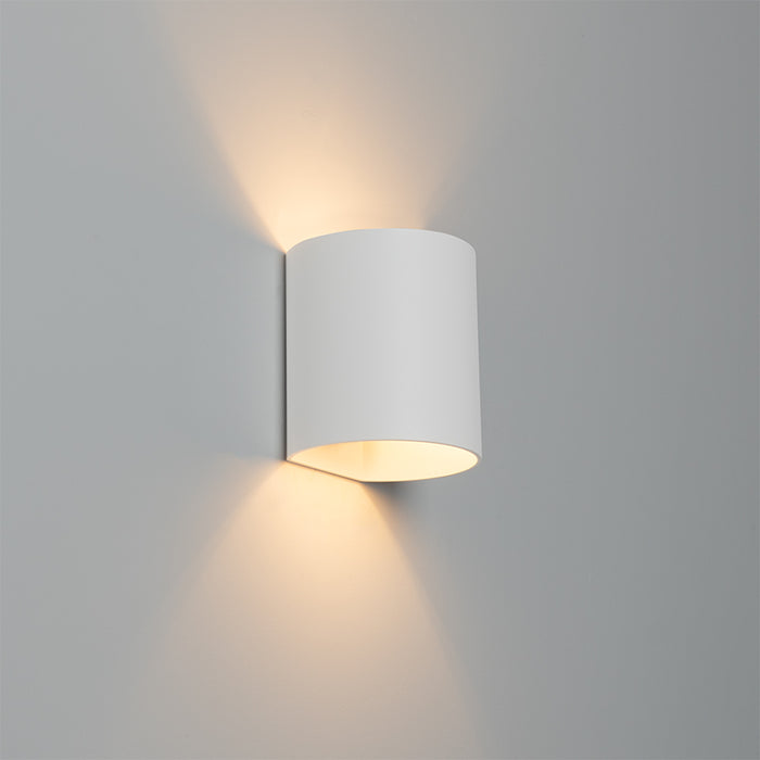 QAZQA Moderne wandlamp wit - Sabbio