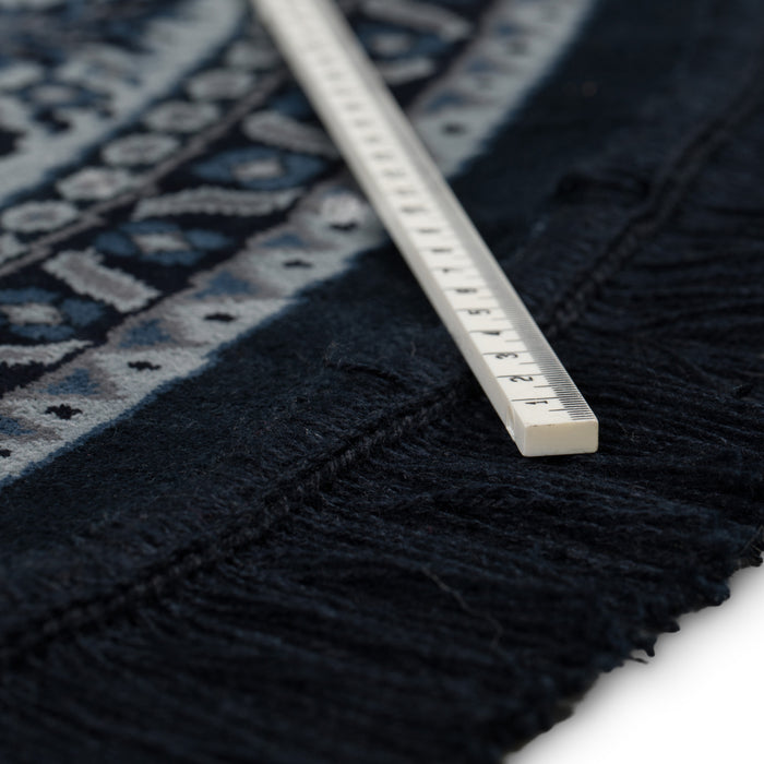 Dutchbone Bodega Vloerkleed Ø 175 cm - Blauw