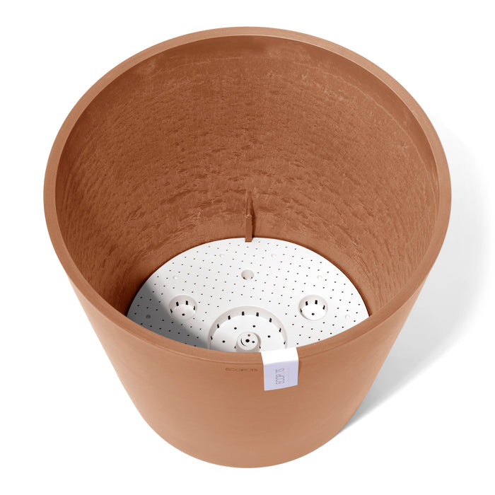 Ecopots Amsterdam Bloempot Met Waterreserve Ø 50 cm - Terra