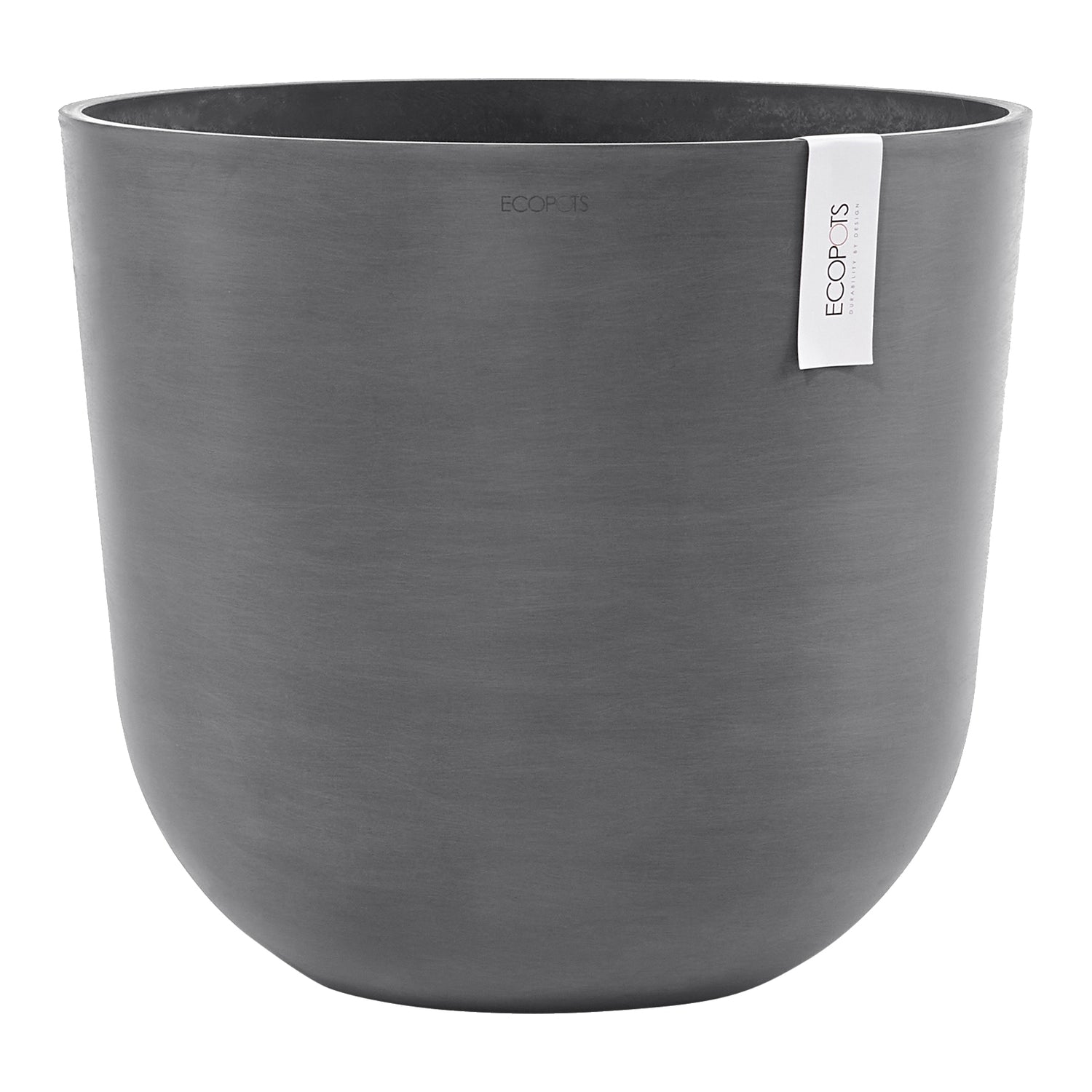 Ecopots Oslo Bloempot Ø 45 cm - Grijs