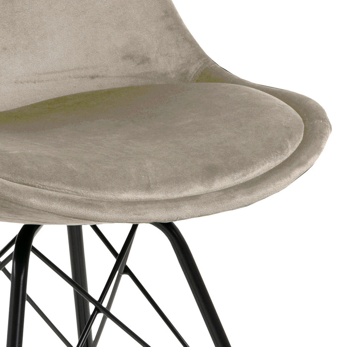 by fonQ basic Iris Eetkamerstoel - Sand