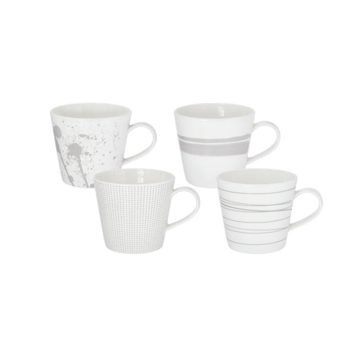 Royal Doulton Pacific Stone Mok 0,4 L - Set van 4
