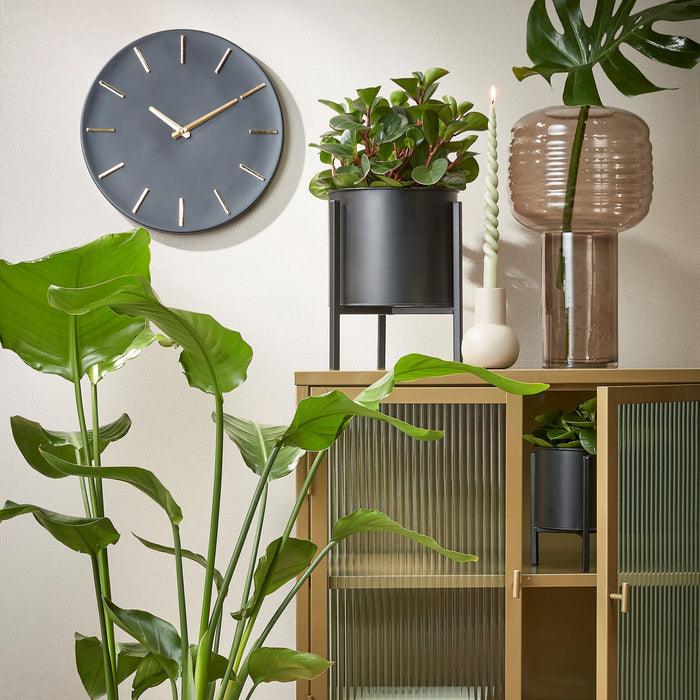 Mica Decorations Ribas Vaas H 42 cm - Grijs