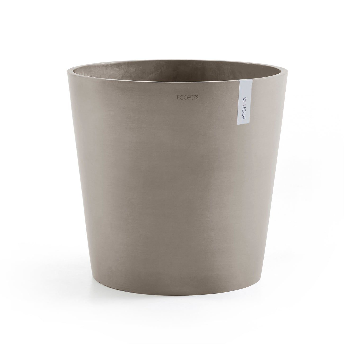 Ecopots Amsterdam Bloempot Ø 60 cm - Taupe