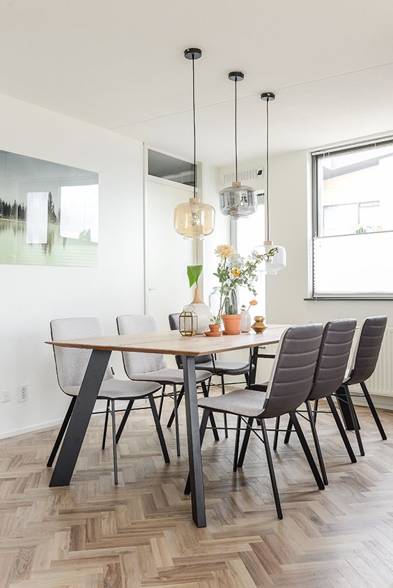 Home Sweet Home Hanglamp Retro - Helder - 25x25x128cm