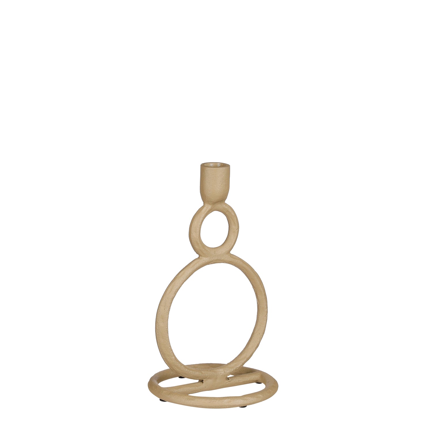 Mica Decorations Pitch Kandelaar H 23,5 cm - Taupe