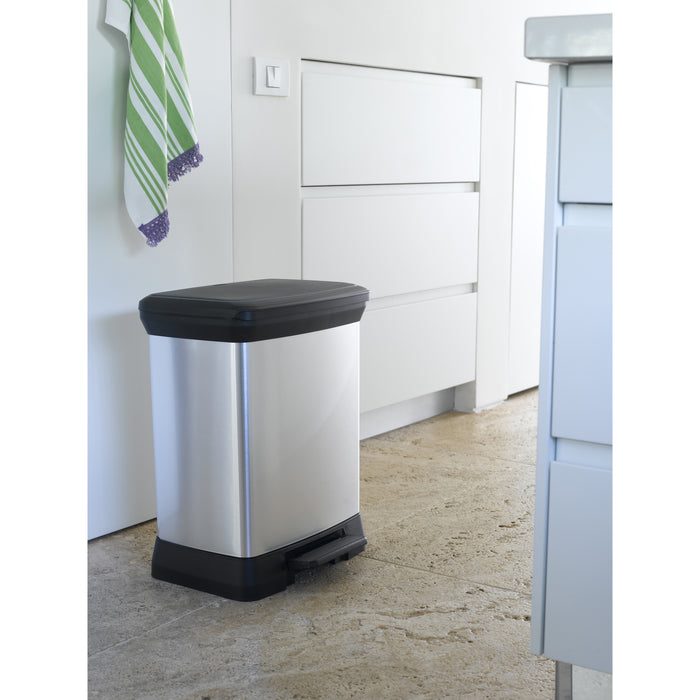 Curver Decobin Pedaalemmer 30 Liter