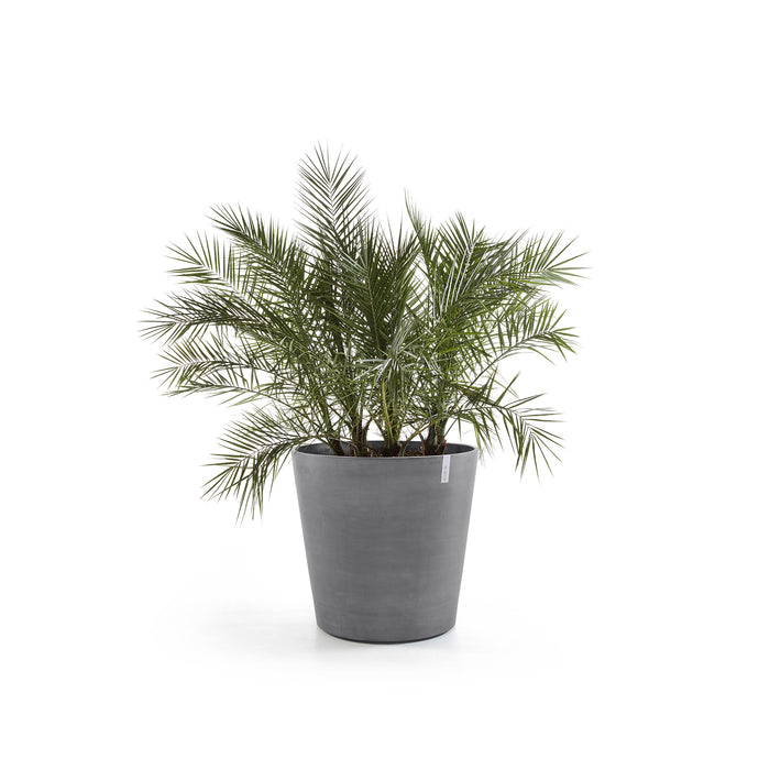 Ecopots Amsterdam Bloempot Met Wielen Ø 80 cm - Grijs