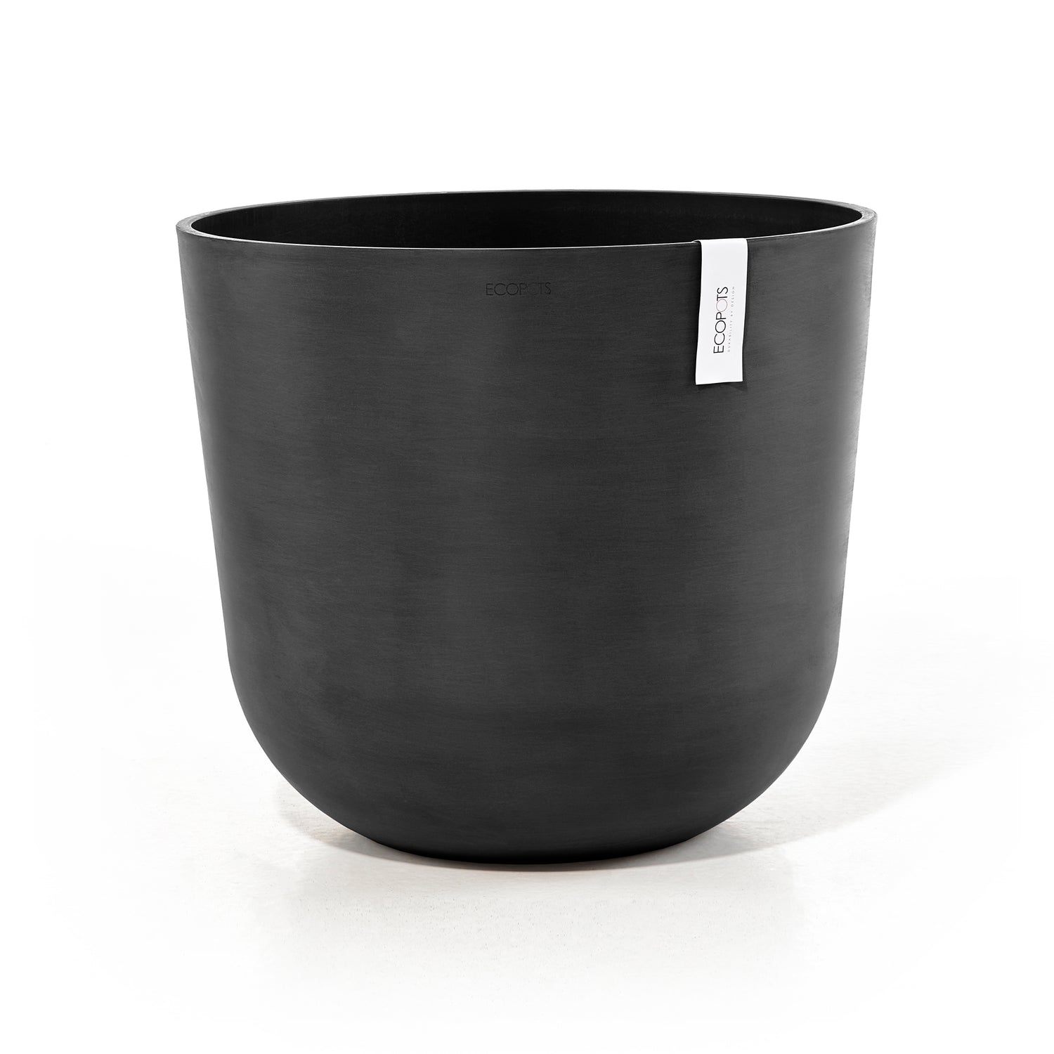 Ecopots Oslo Bloempot Ø 55 cm - Donkergrijs