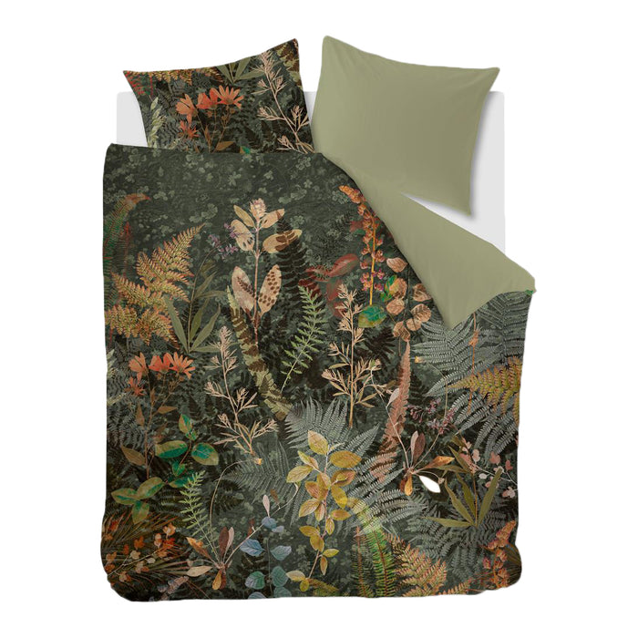 Beddinghouse La Foret Dekbedovertrek 240 x 220 cm - Groen
