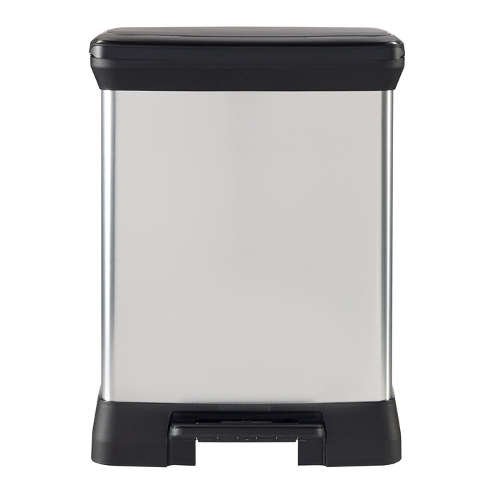 Curver Duo Decobin Pedaalemmer 28 Liter (10+18 Liter)