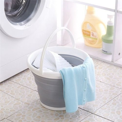 Orange85 Emmer 5 Liter Opvouwbaar Emmers Emmertje Groen of Grijs Ke...