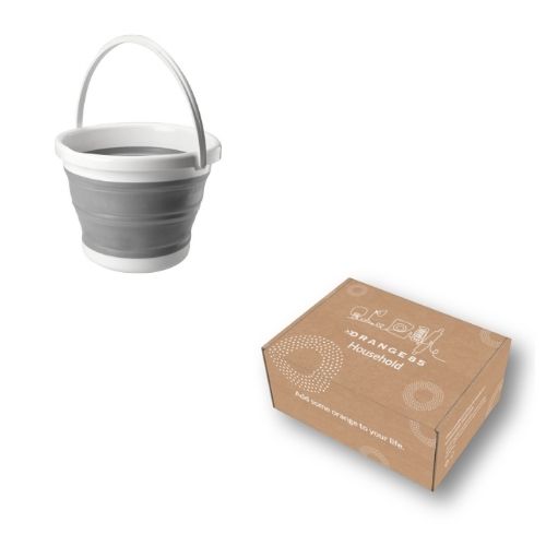 Orange85 Emmer 5 Liter Opvouwbaar Emmers Emmertje Groen of Grijs Ke...