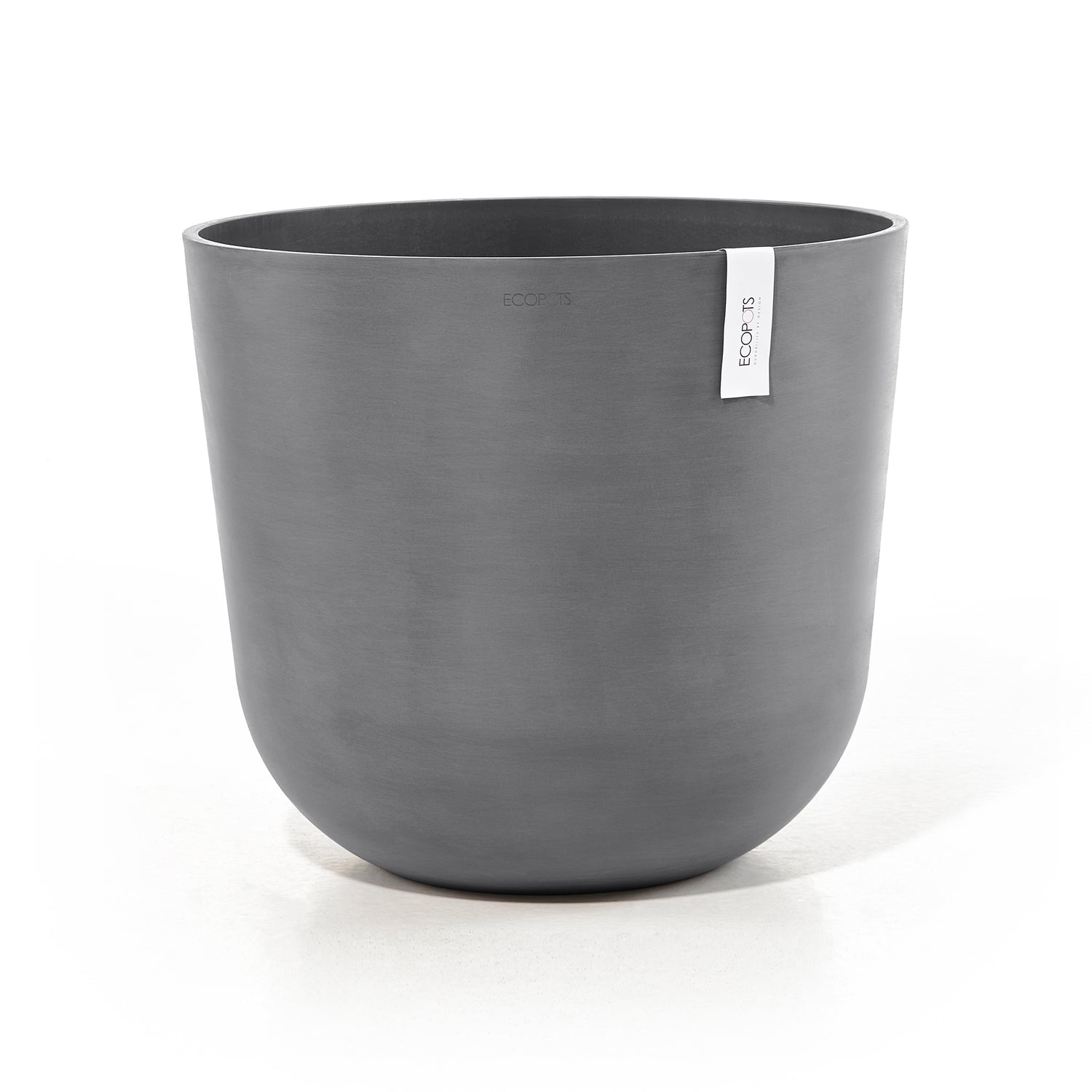 Ecopots Oslo Bloempot Ø 55 cm - Grijs