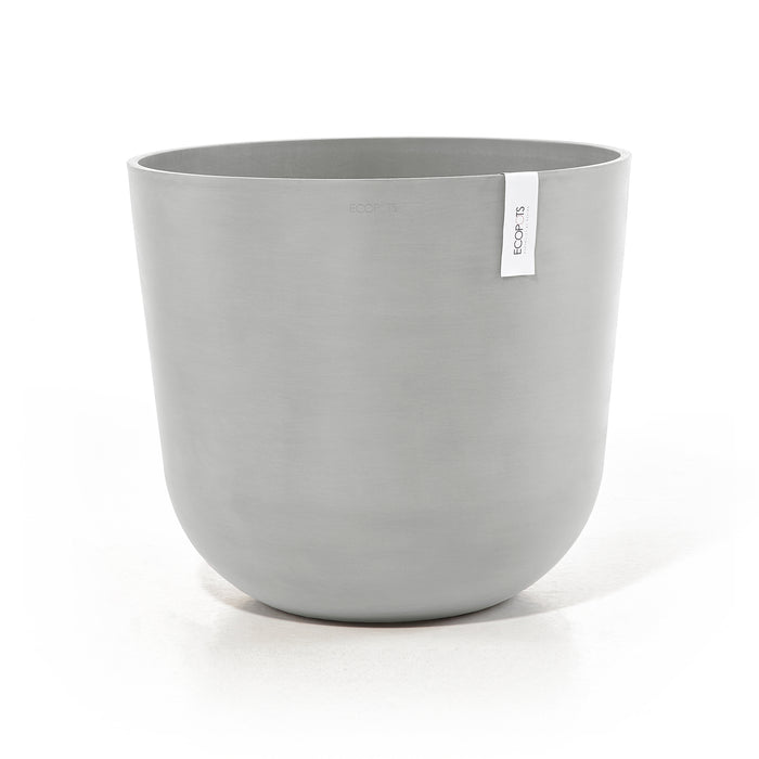 Ecopots Oslo Bloempot Ø 55 cm - Witgrijs