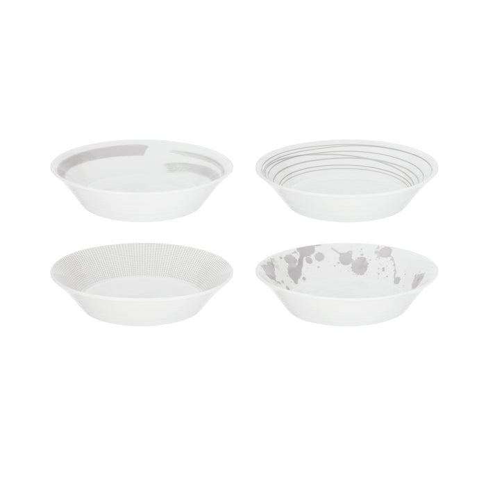 Royal Doulton Pacific Stone Pastabord Ø 23 cm - Set van 4