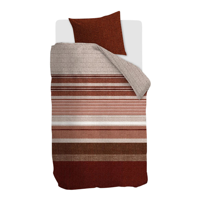 Beddinghouse Lex Dekbedovertrek 140 x 220 cm - Rood