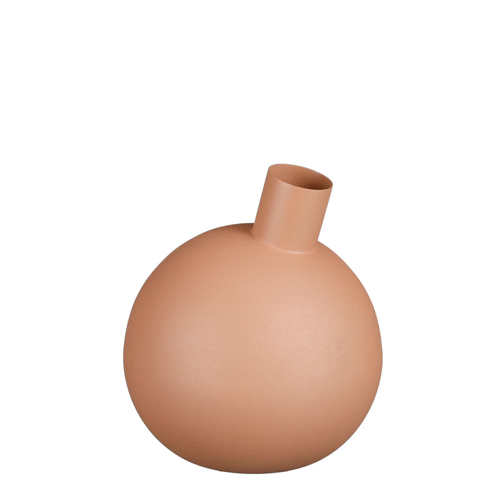 Mica Decorations Darla Vaas H 23,5 cm - Lichtbruin