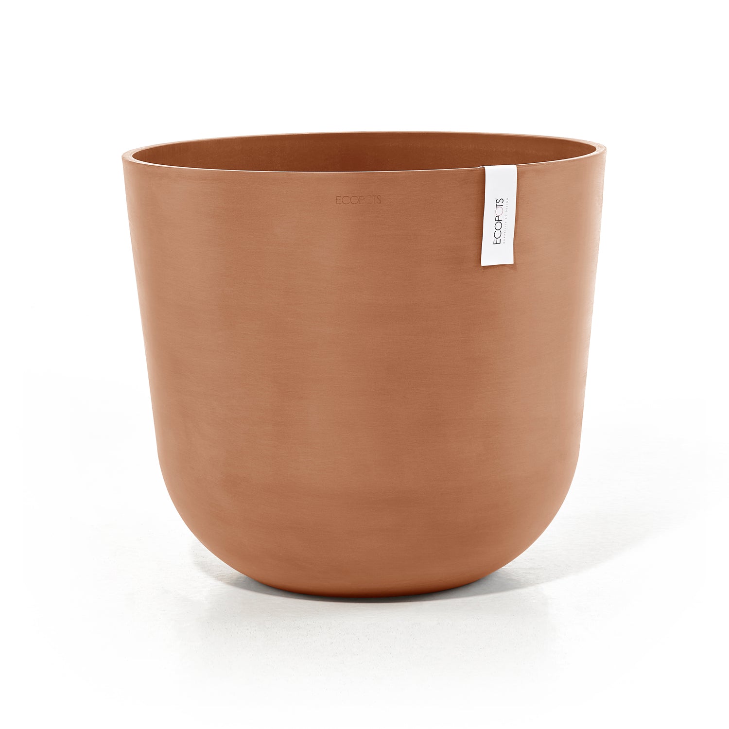 Ecopots Oslo Bloempot Ø 55 cm - Terra