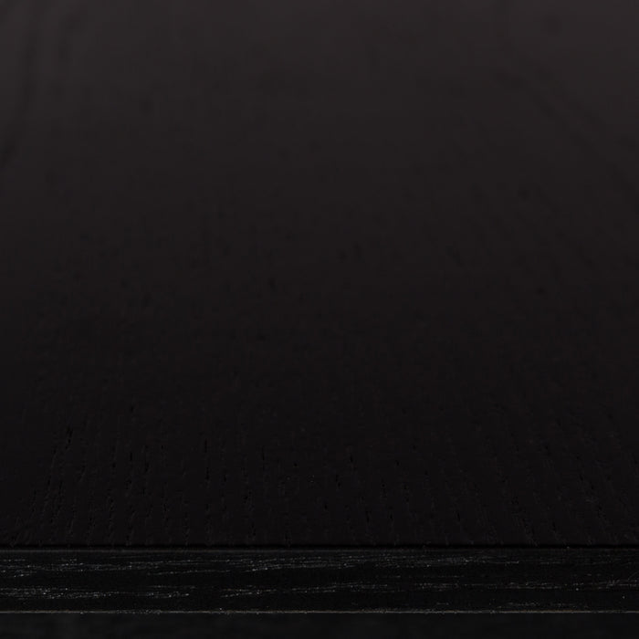 Zuiver Glimps Eettafel Uitschuifbaar - 120/162 x 80 cm - Zwart