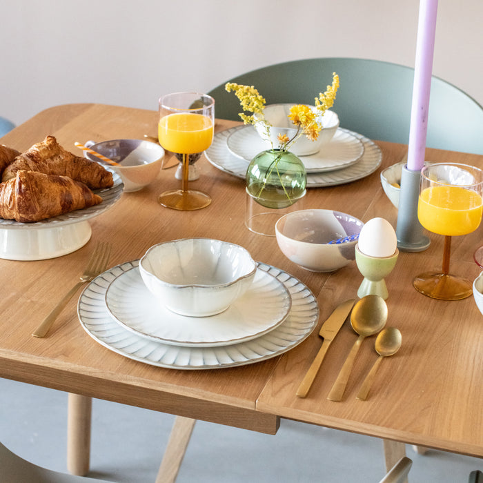 Zuiver Glimps Eettafel Uitschuifbaar - 120/162 x 80 cm - Naturel