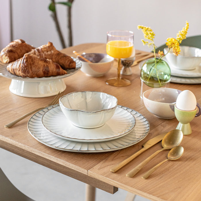 Zuiver Glimps Eettafel Uitschuifbaar - 120/162 x 80 cm - Naturel