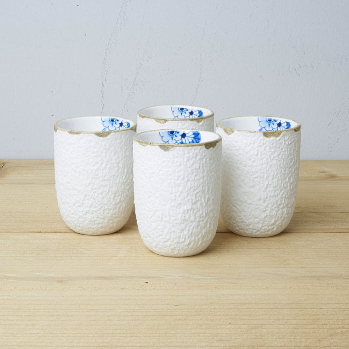 Heinen Delfts Blauw Blauw Bloesem Espressokopje 4 st. Ø 0,1