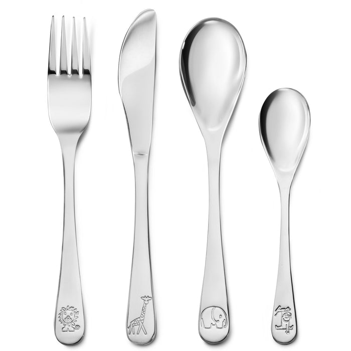 Zilverstad Nijntje Dierentuin Kinderbestek 4-delig