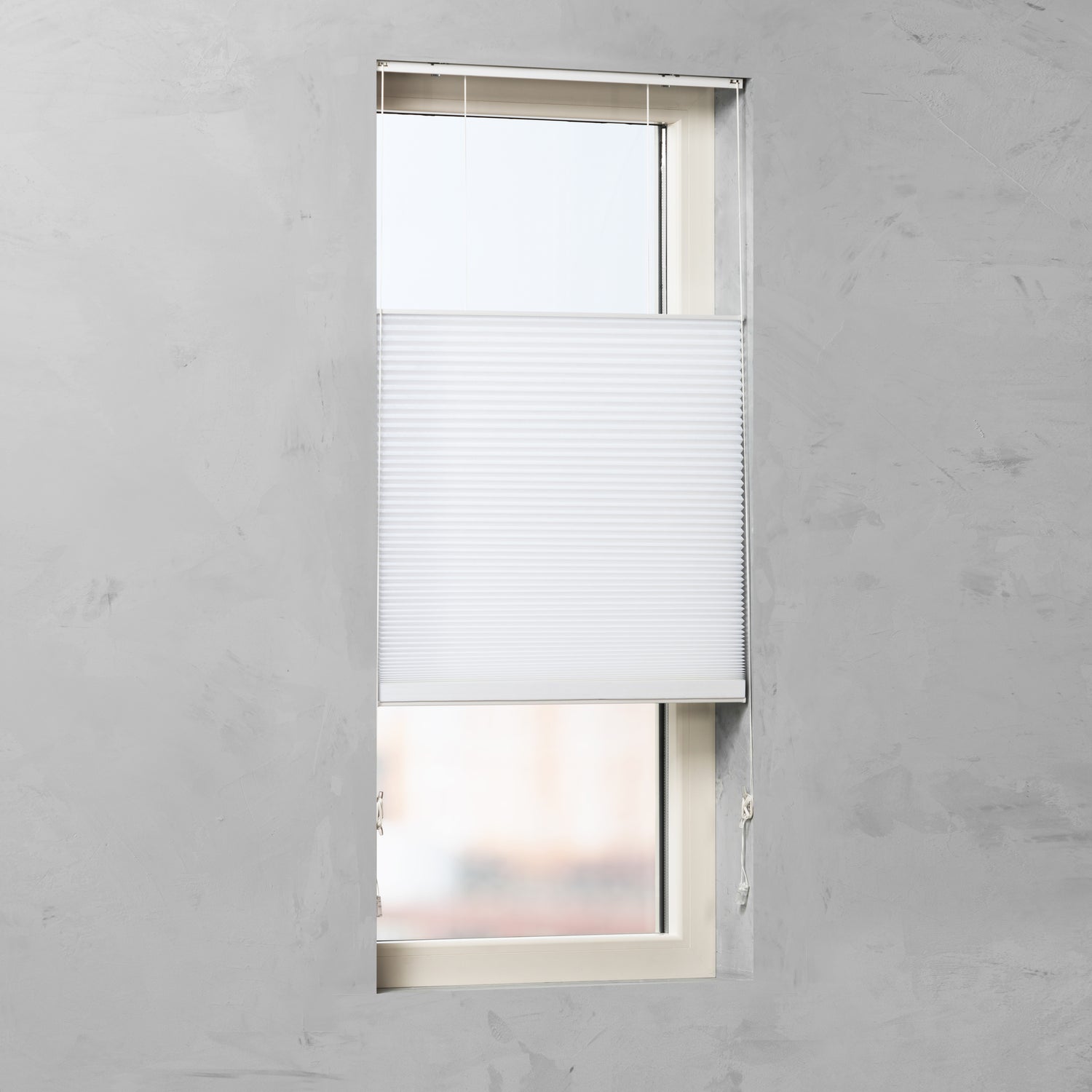 Rollit Duke Plissé Gordijn TDBU Wit