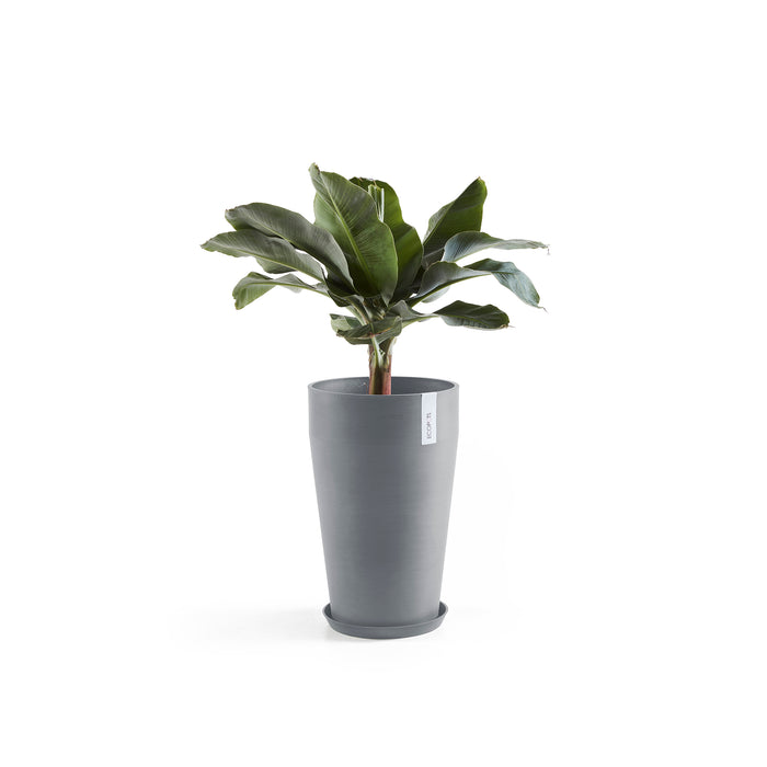 Ecopots Sankara Bloempot Ø 35 cm - Blauwgrijs