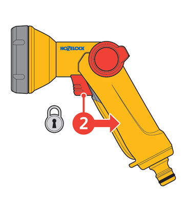 Hozelock Rose Spraygun Startset            