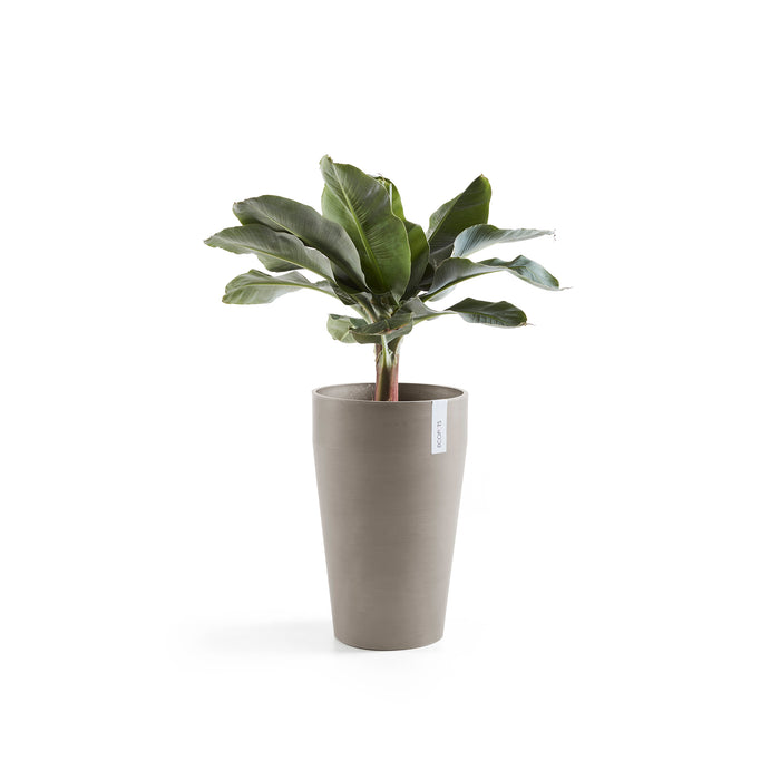 Ecopots Sankara Bloempot Ø 35 cm - Taupe