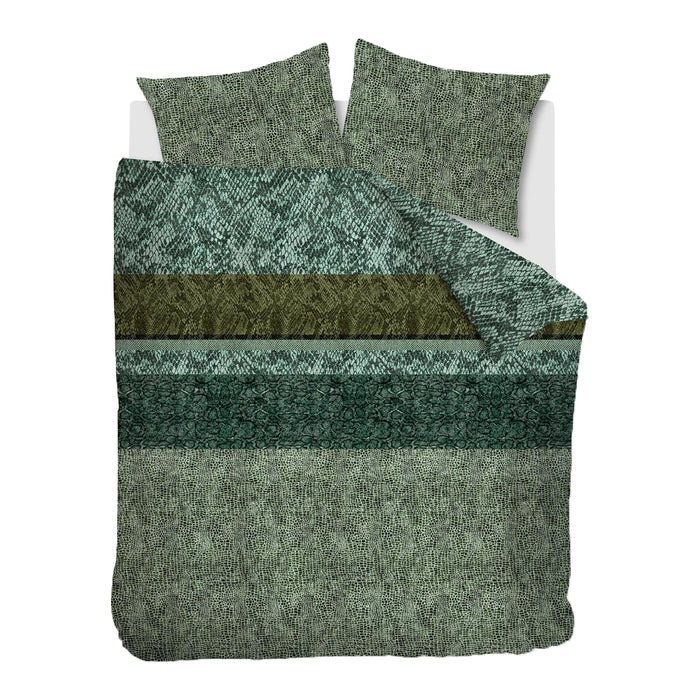 Beddinghouse Skin Dekbedovertrek 240 x 220 cm - Groen