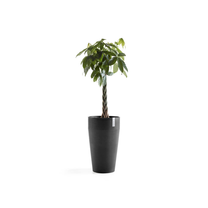 Ecopots Sankara Bloempot Ø 45 cm - Donkergrijs