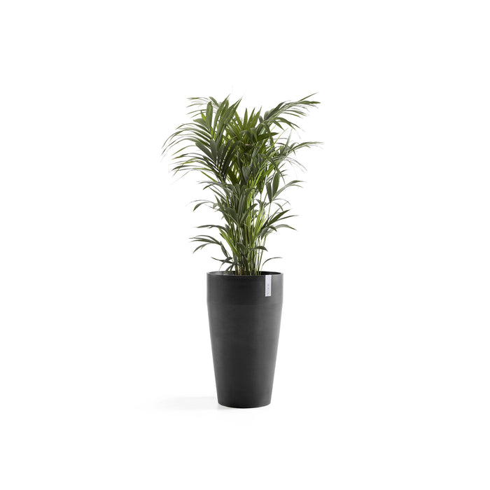 Ecopots Sankara Bloempot Ø 45 cm - Donkergrijs