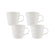 Royal Doulton 1815 Pure Mok 0,4 L - Set van 4
