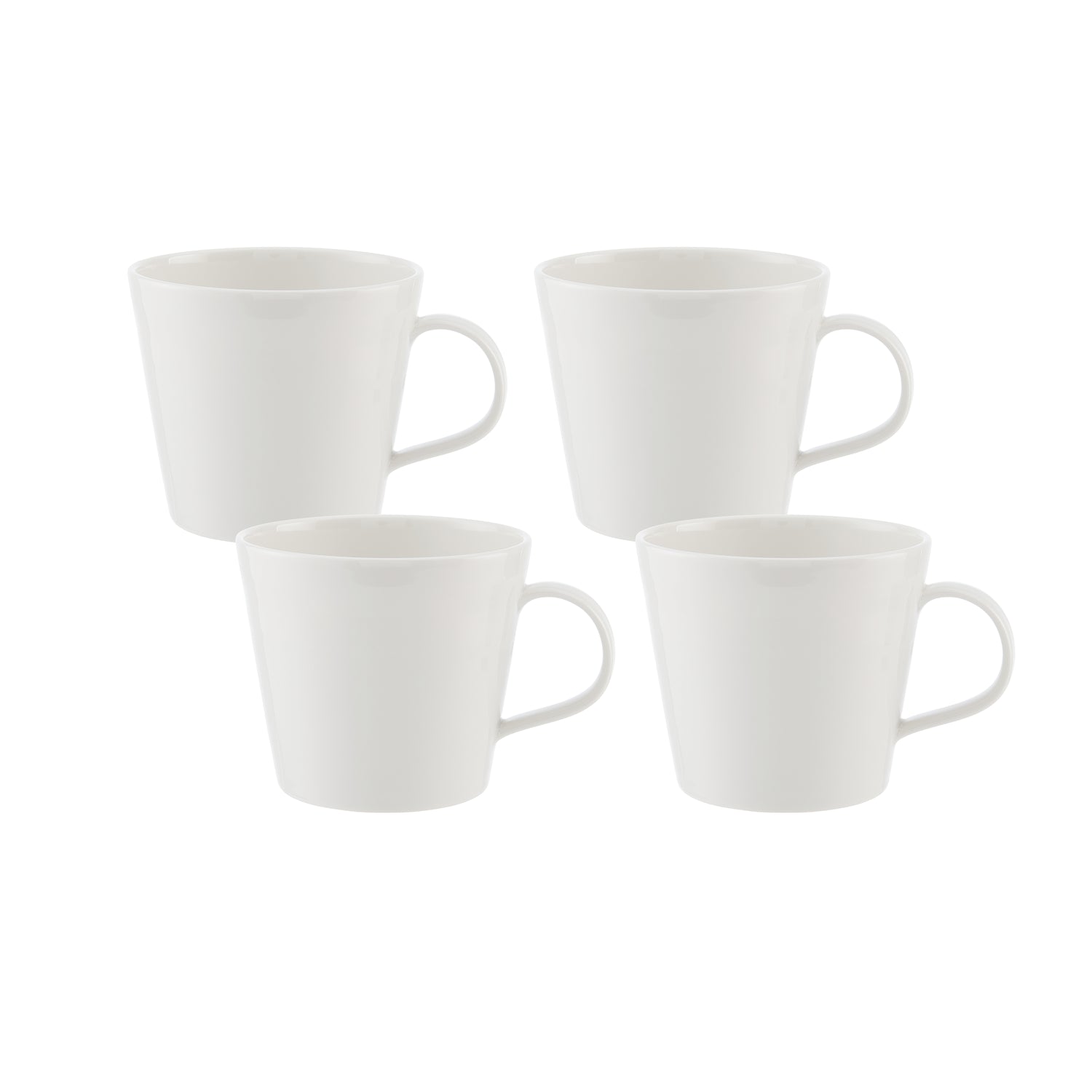 Royal Doulton 1815 Pure Mok 0,4 L - Set van 4
