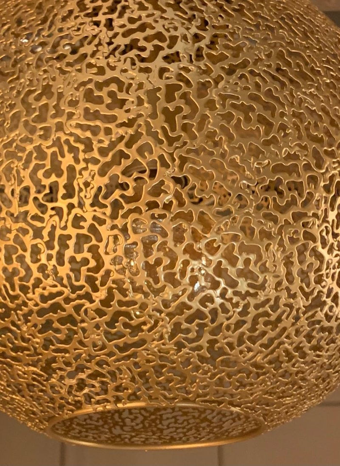 Freelight Hanglamp Moon Mat Goud Ø 40cm